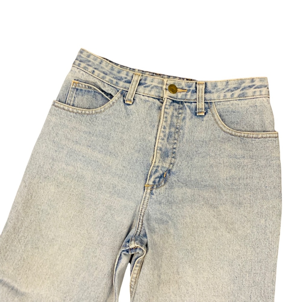 Vintage Guess sz 28 High Waist Mom Jean Tapered Denim - Picture 5 of 10